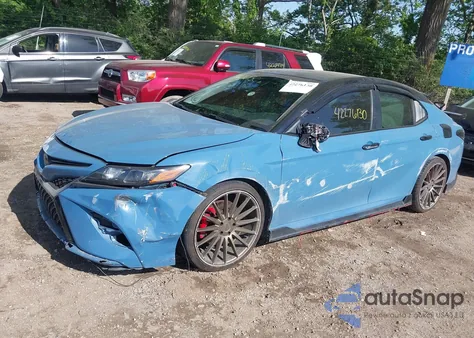 2022 Toyota Camry Trd из США, поврежденный, VIN 4T1KZ1AK4NU061948